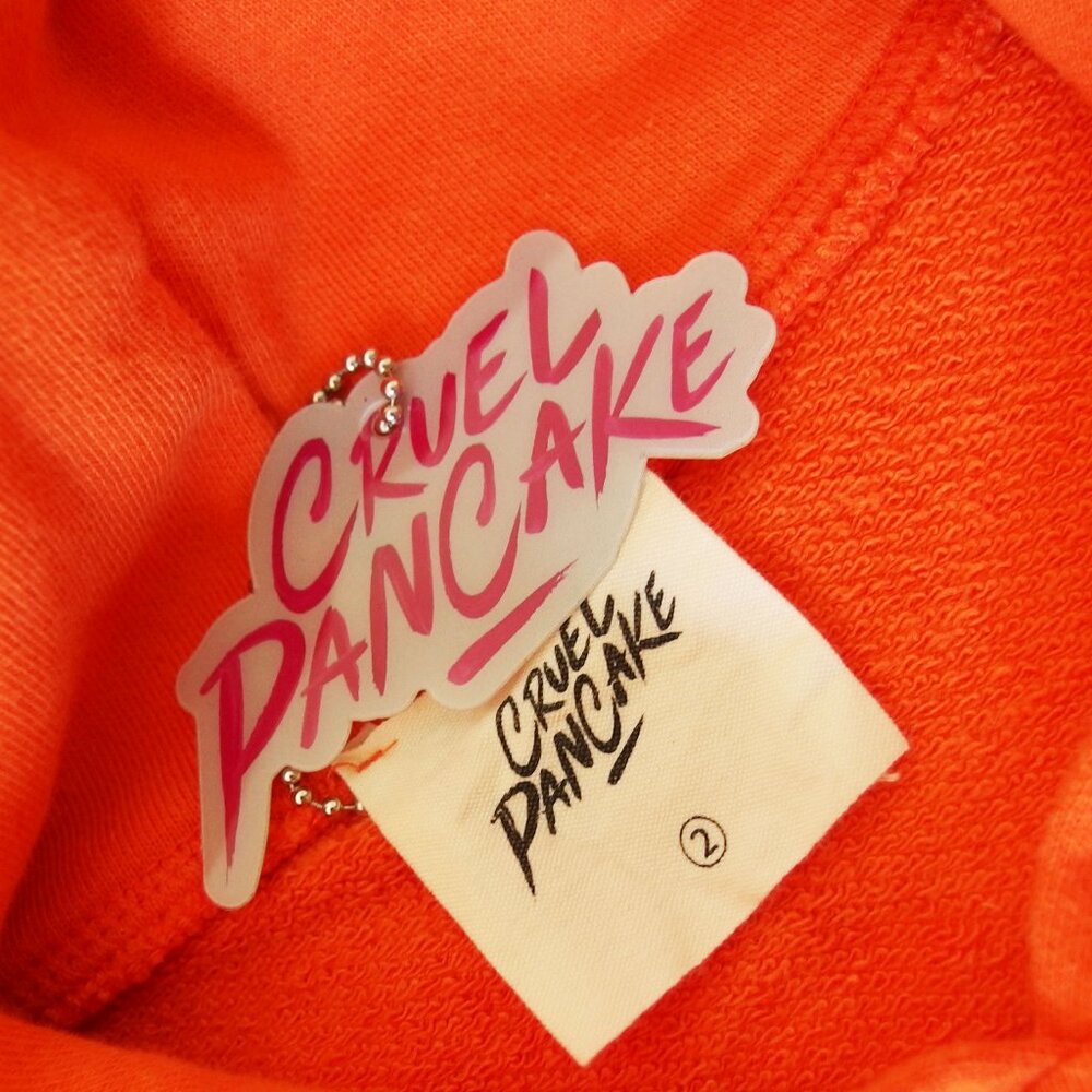 CRUEL PANCAKE - Orange Hoodie